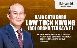 Infografis Raja Batu Bara Low Tuck Kwong Jadi Orang Terkaya RI