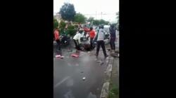 Minibus Tabrak 5 Sepeda Motor di Mataram, 1 Tewas 2 Orang Kritis