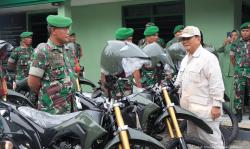 Serahkan 20 Motor untuk Koramil dan Kodim di Surabaya, Prabowo: Jaga Selalu Indonesia<