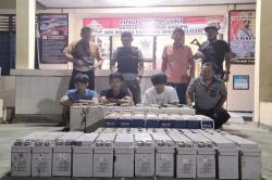 3 Spesialis Pencuri Baterai Tower Lintas Provinsi di Kolaka Utara Ditangkap, 2 Buron