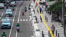 Wajah Baru Trotoar Margonda Depok