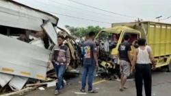 2 Truk Adu Banteng di Cilacap, Sopir dan Kernet Tewas<