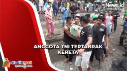 Anggota TNI Bersama 2 Anaknya Tewas Tertabrak Kereta di Probolinggo