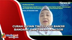 Waspada, BMKG Sebut Curah Hujan Tinggi Picu Banjir Bandang dan Tanah Longsor