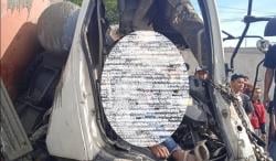 Kronologi Truk Molen Tabrak Kendaraan Lain di Kaltim hingga Mengakibatkan Sopir Terjepit