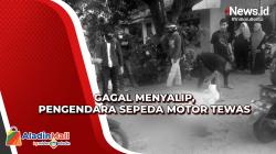 Pengendara Motor Tewas Terjatuh Setelah Gagal Menyalip Kendaraan