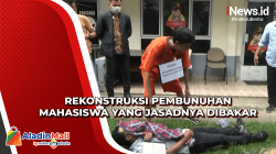 Ungkap Pembunuhan Mahasiswa yang Jasadnya Dibakar di OKU Timur, Polisi Gelar Rekonstruksi