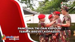Kapolri: Penyematan Brevet Kopassus Perkuat Solidaritas TNI dan Polri