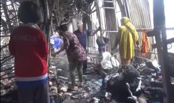 Pasar Sentral Makassar Terbakar, Pedagang: Habis Semua<