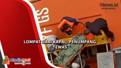 Heboh! Penumpang KM Bukit Siguntang Terjun ke Laut dan Tewas