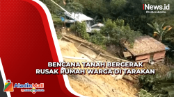 Begini Kondisi Rumah Warga dan Jalan di Tarakan Rusak Imbas Bencana Tanah Bergerak