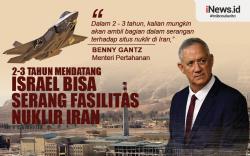 Infografis Israel Dapat Serang Fasilitasn Nuklir Iran