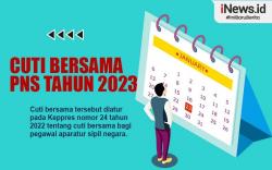 Infografis Cuti Bersama PNS Tahun 2023