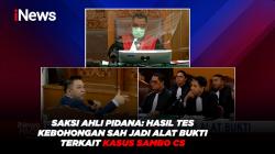 Saksi Ahli Pidana: Hasil tes Kebohongan Sah Jadi Alat Bukti Terkait Kasus Sambo Cs