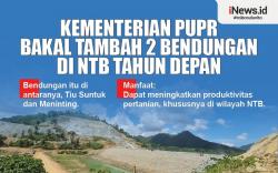 Infografis Kementerian PUPR Bakal Tambah 2 Bendungan di NTB Tahun Depan