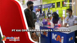 Antisipasi Lonjakan Penumpang Jelang Pergantian Tahun, PT KAI Operasikan Kereta Tambahan