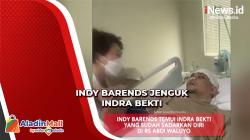 Bikin Sedih, Begini Momen Indy Barends Jenguk Indra Bekti Pascaoperasi