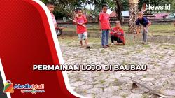 Lestarikan Budaya Leluhur, Anak-Anak di Baubau Bermain Lojo
