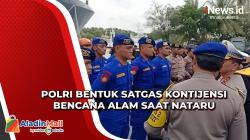 Polri Bentuk Satgas Kontijensi Bencana Alam saat Nataru, Ini Tugasnya