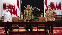 Presiden Jokowi Umumkan Kebijakan PPKM Dicabut