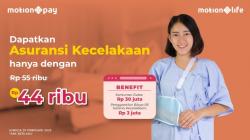 Dapatkan Asuransi MotionLife hanya Rp44.000 di MotionPay!