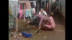 Gegara Tak Terima Ditegur, Cucu di Mande Cianjur Jambak dan Banting Nenek