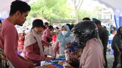 Pasar Murah Jual Bahan Pokok Seharga Rp68.000 di Banjar Langsung Ludes