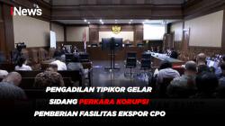 Pengadilan Tipikor Gelar Sidang Perkara Korupsi Pemberian Fasilitas Ekspor CPO 