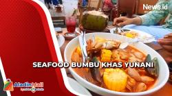 Lezatnya Menyantap Seafood dengan Bumbu Khas Yunani di Jember
