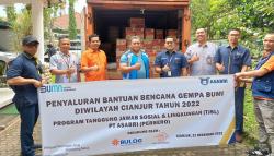 ASABRI Serahkan Bantuan untuk Korban Bencana di Cianjur