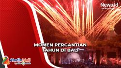 Kemeriahan Momen Pergantian Tahun di Bali
