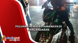 Pakai Knalpol Bising,  Puluhan Remaja di Pangandaran Diamankan Polisi