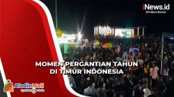 Begini Momen Pergantian Tahun di Wilayah Timur Indonesia, Ribuan Warga Jayapura hingga Ternate Antusias