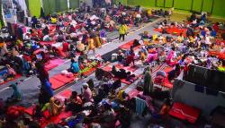 495 Warga Korban Banjir Kudus Mengungsi di Balai Desa