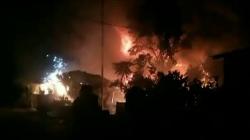 Kebakaran di Kompleks TNI AL Arafuru Palembang, 2 Rumah dan 1 Mobil Hangus<
