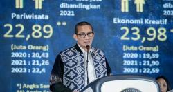 Sandiaga Uno Pastikan PeduliLindungi Tetap Dipasang di Resto dan Hotel