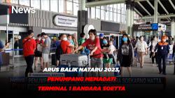 Arus Balik Nataru 2023, Penumpang Padati Terminal 1 Bandara Soetta<