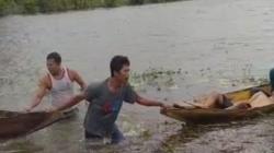 Banjir Jateng, 2 Anak Hilang Tenggelam Desa Bulungcangkring Belum Ditemukan