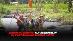 Serunya Sensasi Uji Adrenalin di Kaki Gunung Raung Jatim 