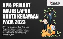 Infografis KPK: Pejabat Wajib Lapor Harta Kekayaan pada 2023