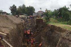 Hujan, Pencarian Korban Talud Ambrol di Sleman Dihentikan Sementara