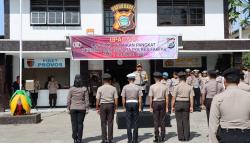 35 Perwira dan Bintara Polres Fakfak Naik Pangkat, Brigadir hingga AKP<