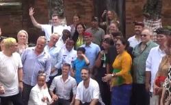 Sandiaga Temui 20 Investor di Puri Anyar Kerambitan, Bahas UU Ciptaker hingga Visa