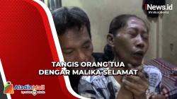 Sujud Syukur Orang Tua saat Dengar Malika Ditemukan