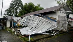 Puluhan Lapak Pedagang di Takalar Rusak akibat Angin Kencang