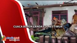 Dilanda Angin Kencang, Puluhan Rumah Rusak di Larantuka