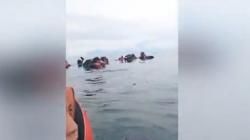 Speed Boat Tenggelam di Tanjung Batu, 34 Wisatawan Terombang-ambing di Laut Termasuk Anak-Anak