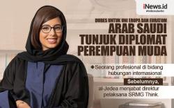 Infografis Arab Saudi Tunjuk Diplomat Perempuan Muda