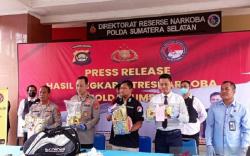  Bawa 20 Kg Sabu Masuk Palembang, 2 Pria Lampung Ditangkap Polisi <