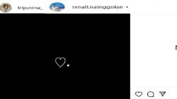 Diduga Bunuh Diri, Putri Napitupulu dan Reynaldi Agustinus Posting Tanda Hati Berlatar Hitam